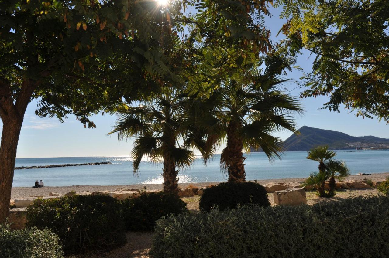 Exclusive Beachside 3 Bedroom Apartment With Pool In Altea Bagian luar foto